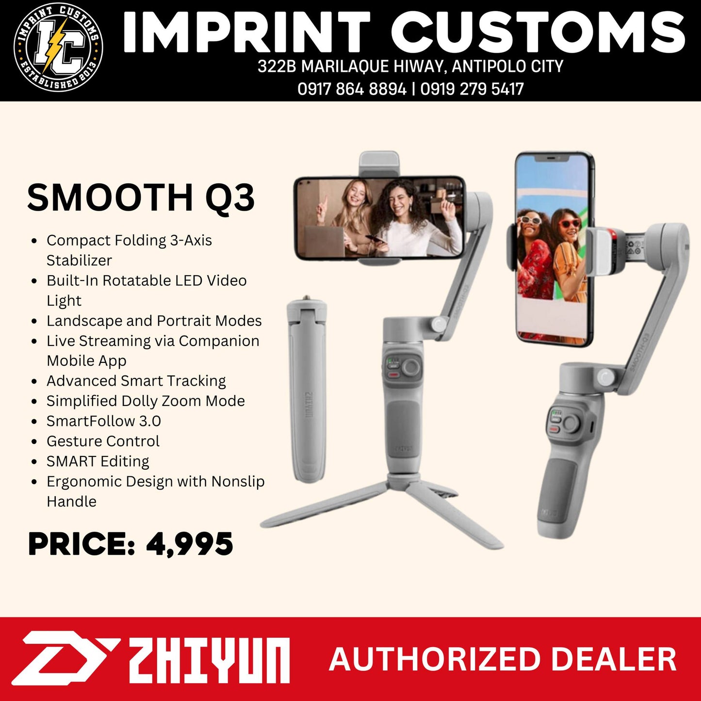 ZHIYUN - Smooth Q3