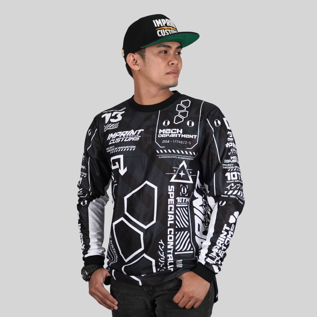 IMPRINT CUSTOMS - AMOS BLACK RIDING JERSEY