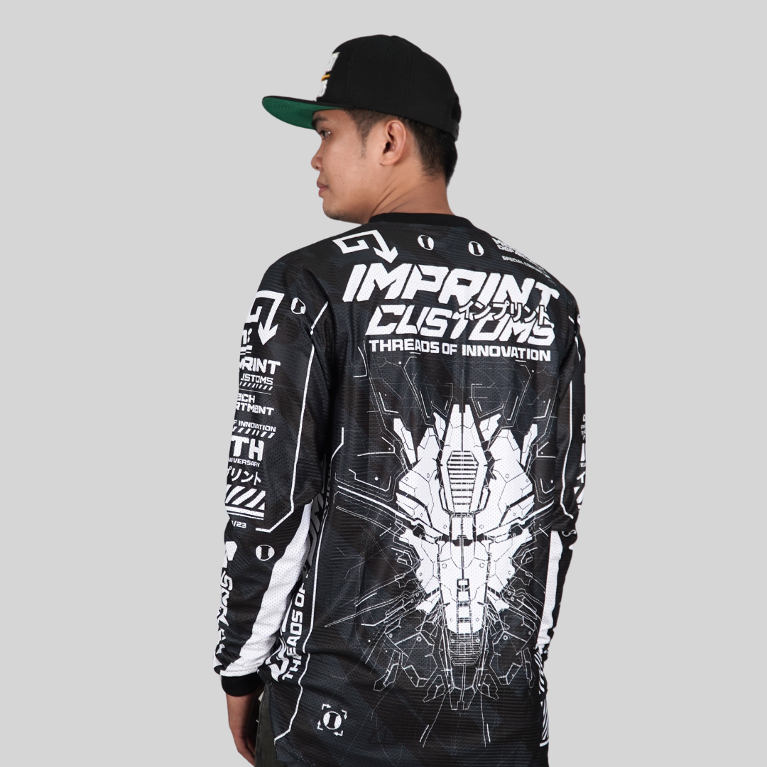 IMPRINT CUSTOMS - AMOS BLACK RIDING JERSEY