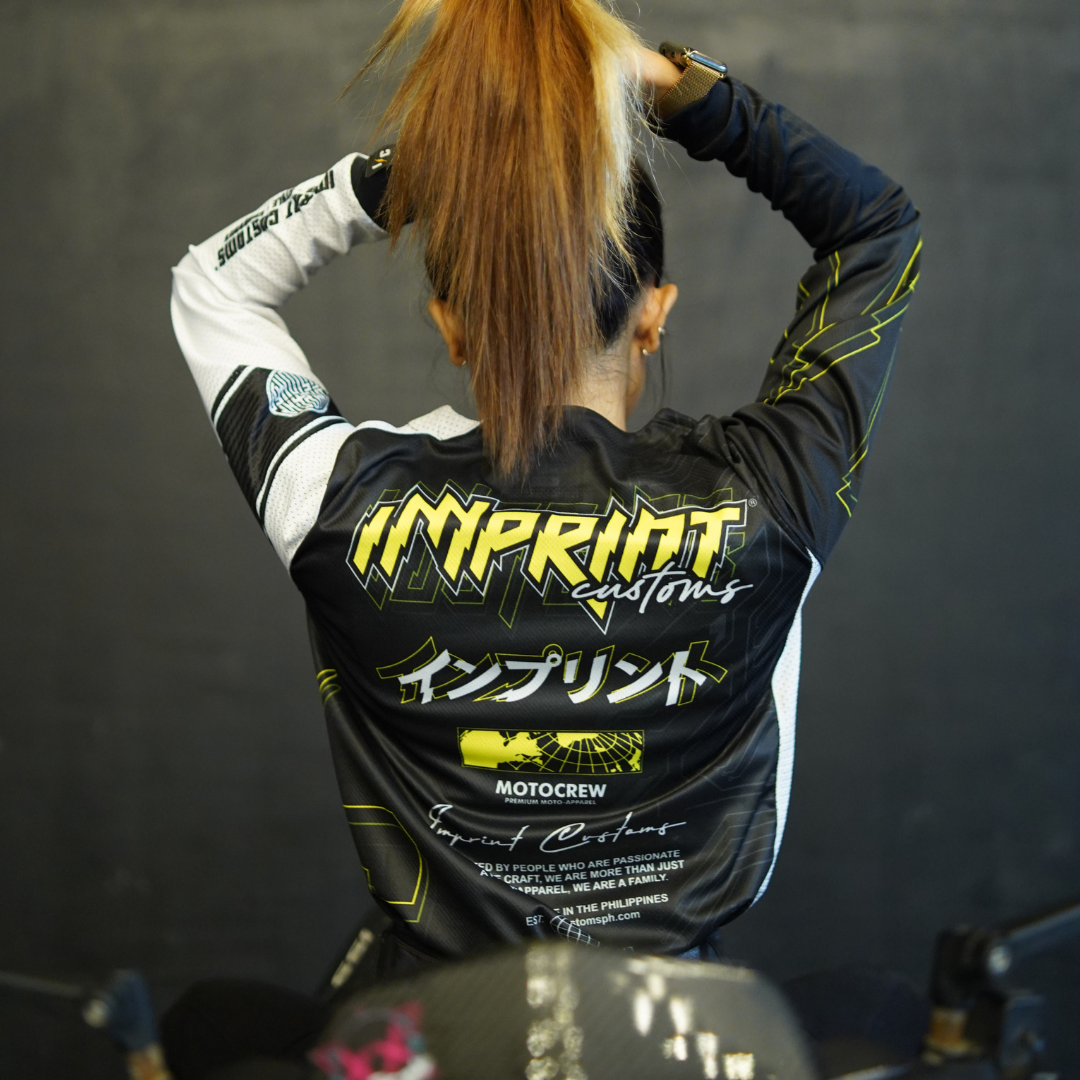 IMPRINT CUSTOMS - NERO HYBRID RIDING JERSEY