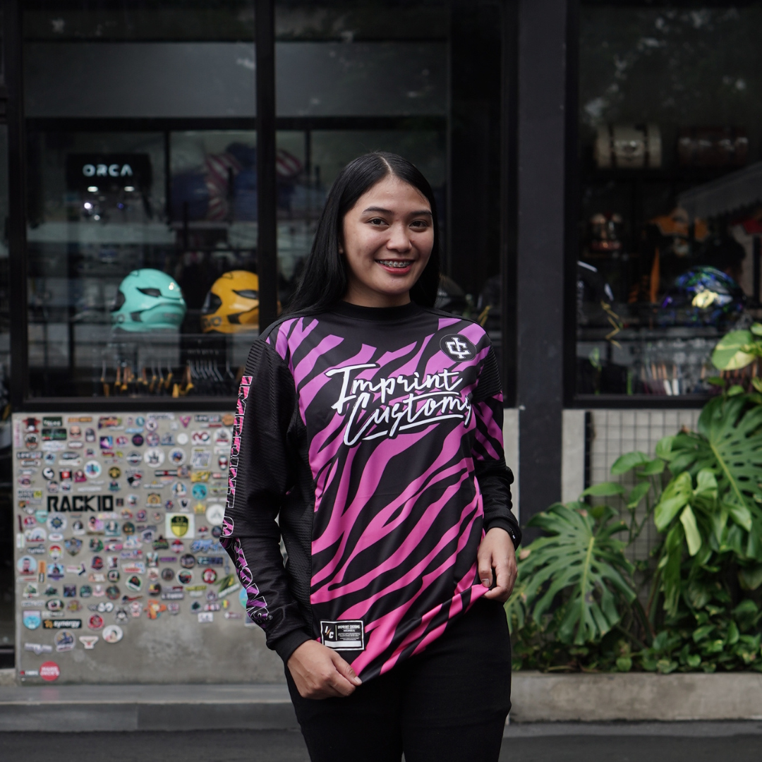IMPRINT CUSTOMS - ZANDRA HYBRID RIDING JERSEY