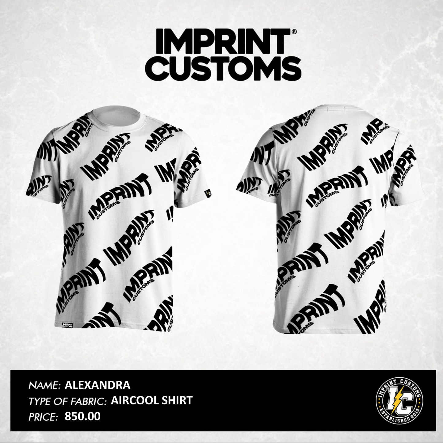 IMPRINT CUSTOMS - ALEXANDRA AIRCOOL SHIRT