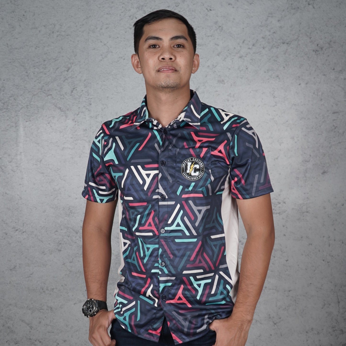 IMPRINT CUSTOMS - BLAZE POLO BUTTON DOWN