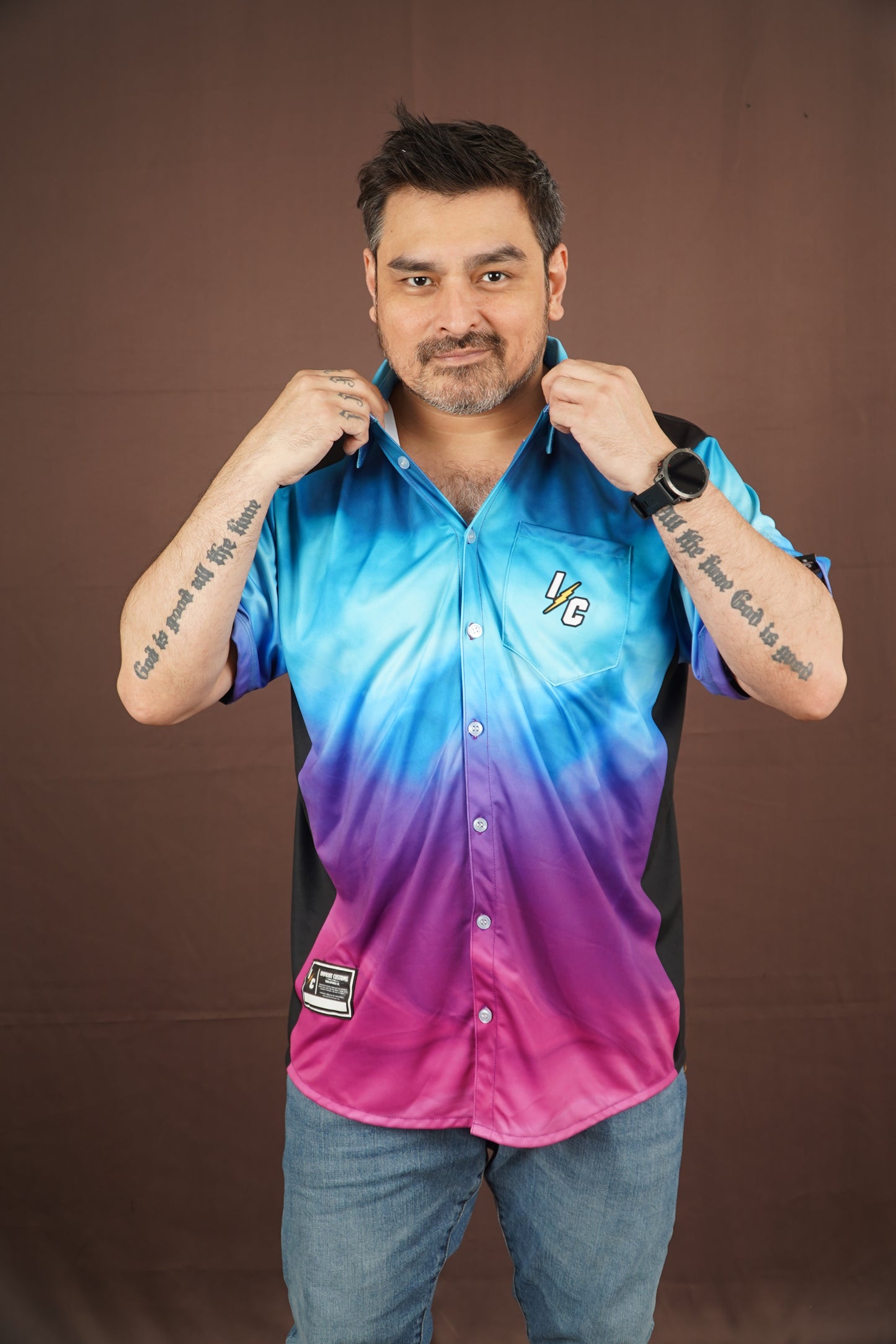 IMPRINT CUSTOMS - SMOKE BOMB POLO BUTTON DOWN