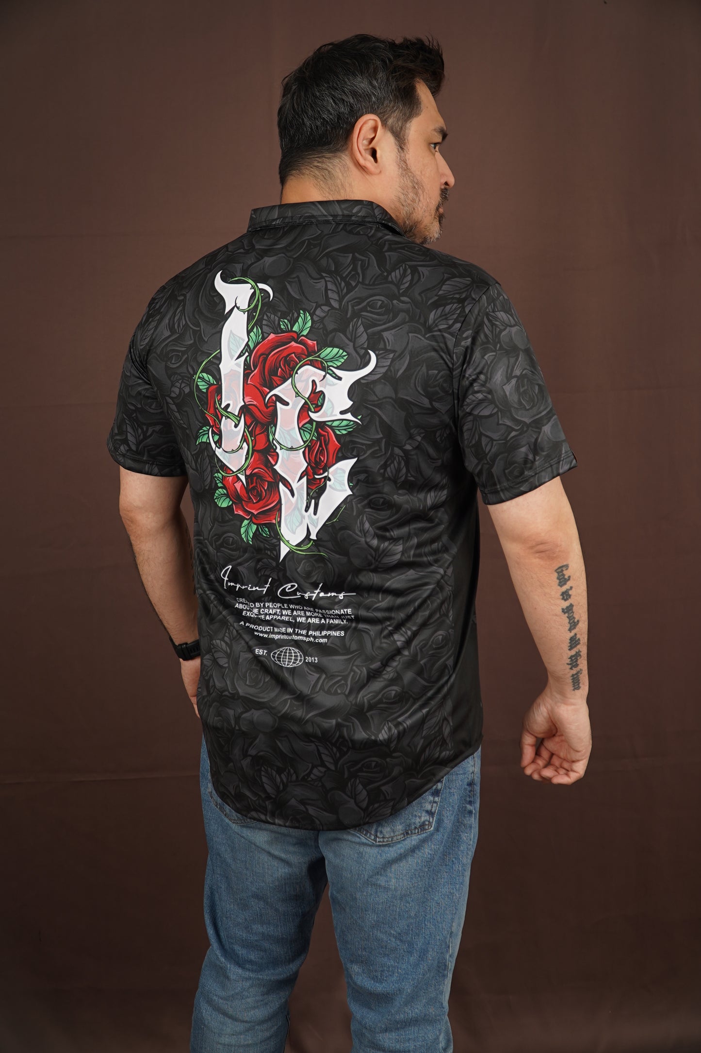 IMPRINT CUSTOMS - RHOSWEN POLO BUTTON DOWN