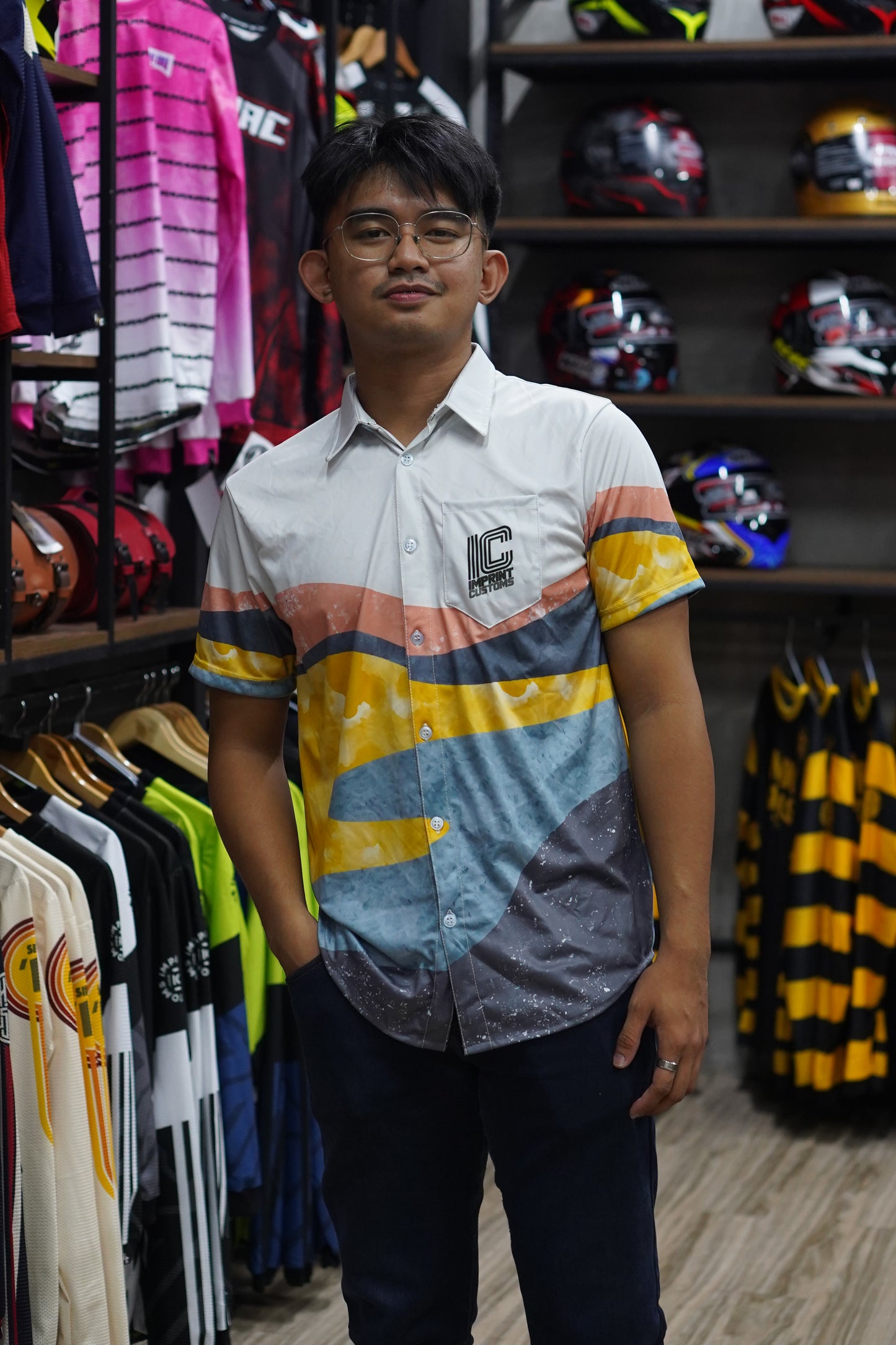 IMPRINT CUSTOMS - DAYTON POLO BUTTON DOWN