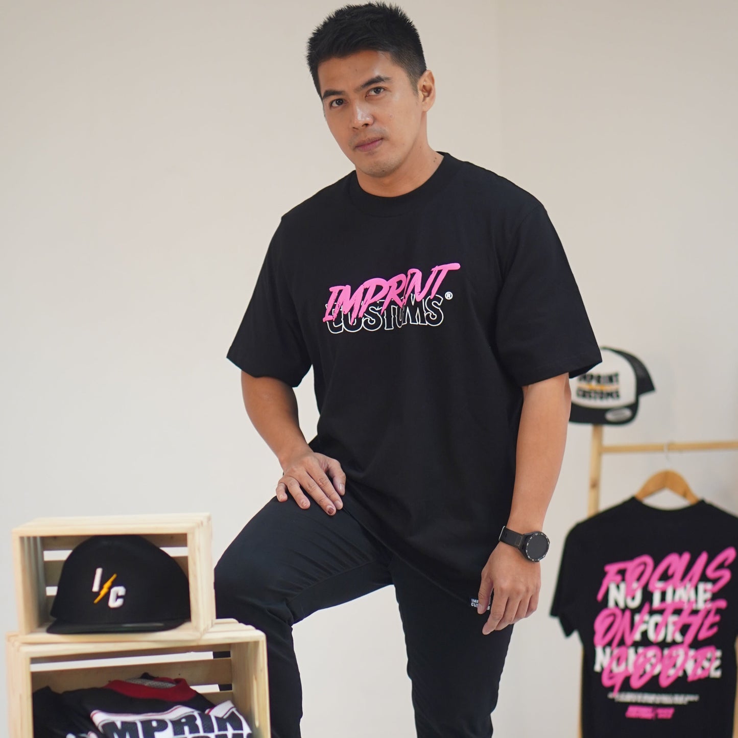 IMPRINT CUSTOMS - DISHITA OVERSIZED COTTON TEES