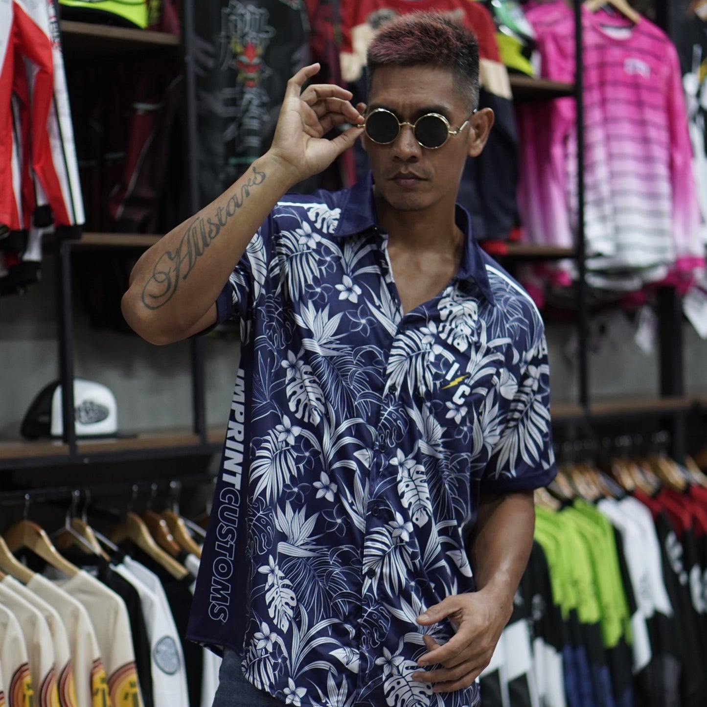 IMPRINT CUSTOMS - THEROS POLO BUTTON DOWN