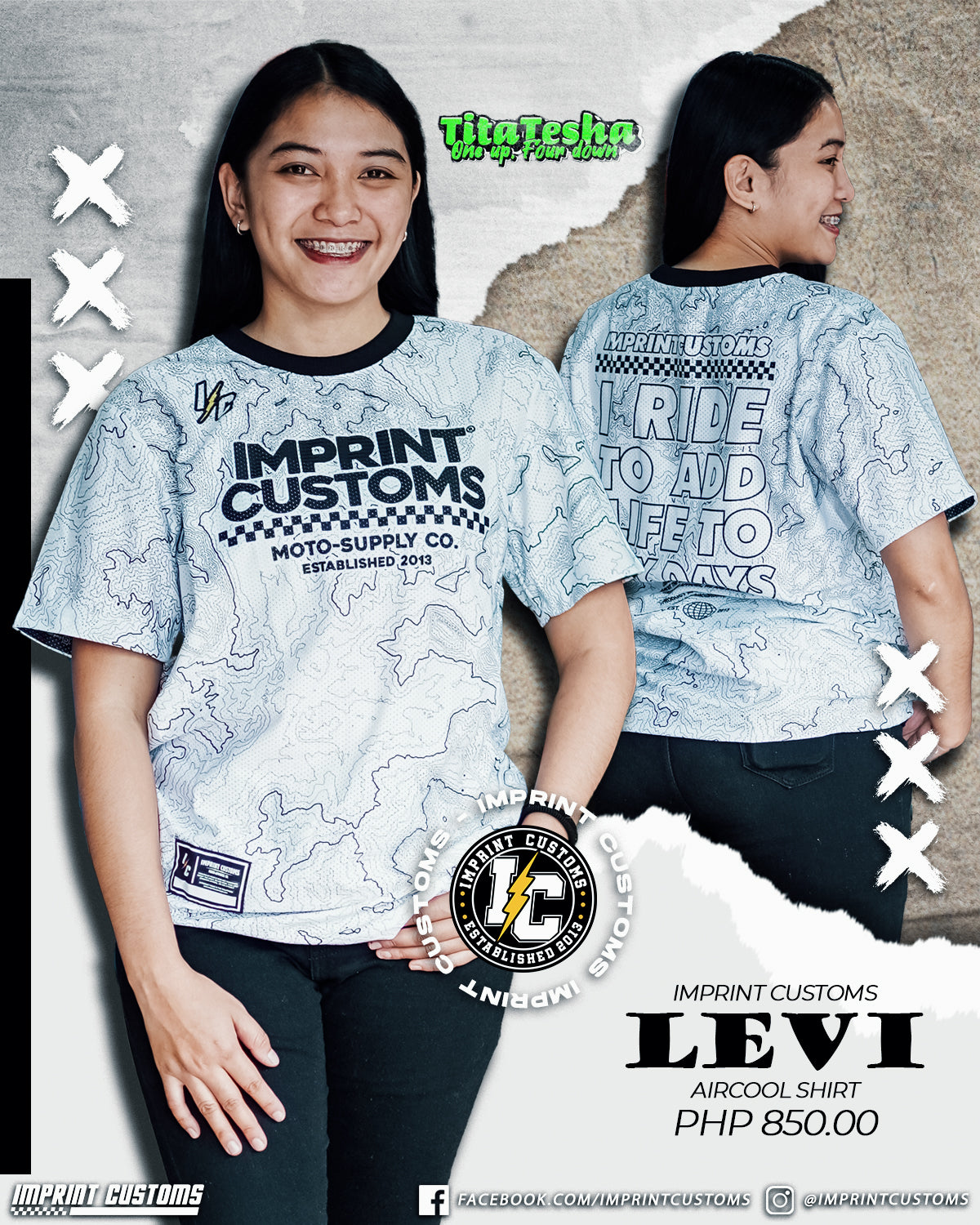 IMPRINT CUSTOMS - LEVI AIRCOOL SHIRT