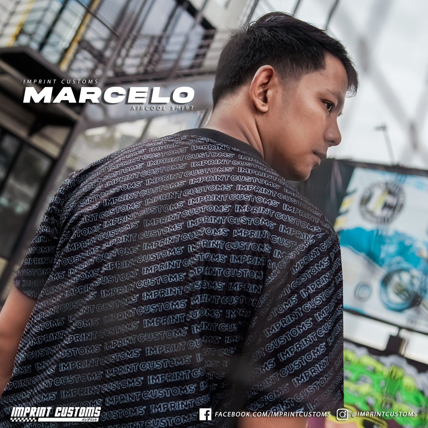IMPRINT CUSTOMS - MARCELLO AIRCOOL SHIRT