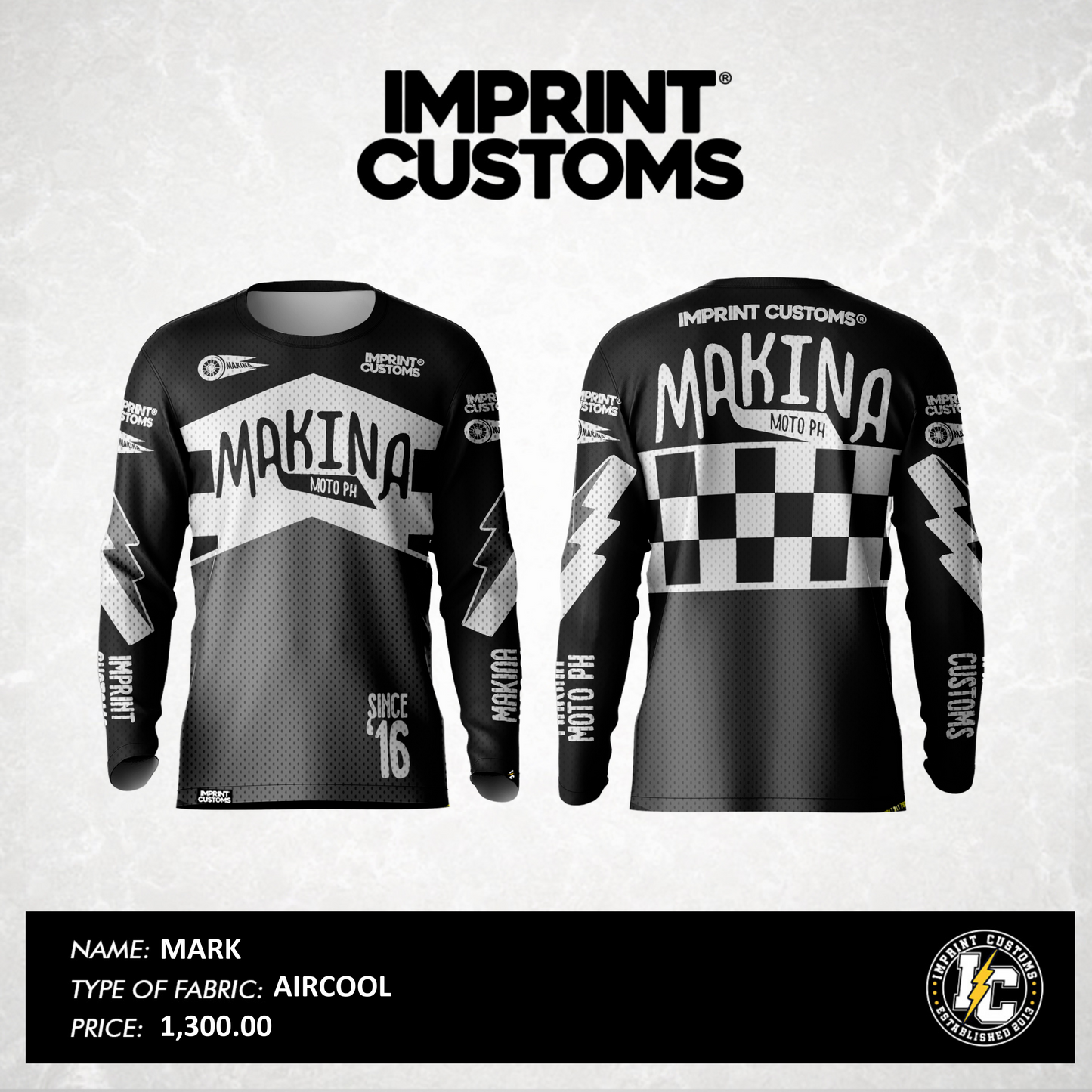 MAKINA - MARK RIDING JERSEY