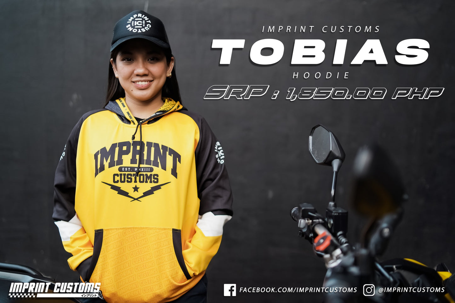 IMPRINT CUSTOMS- TOBIAS HOODIE