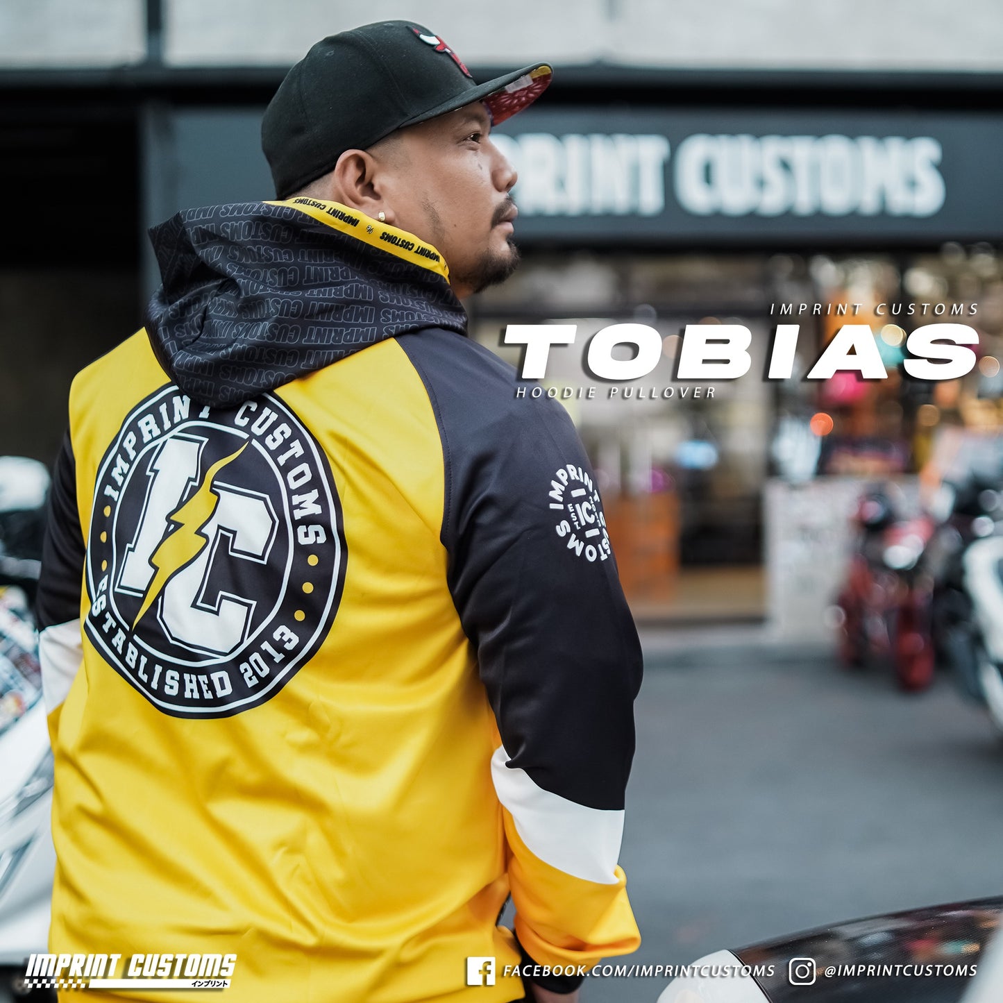 IMPRINT CUSTOMS- TOBIAS HOODIE