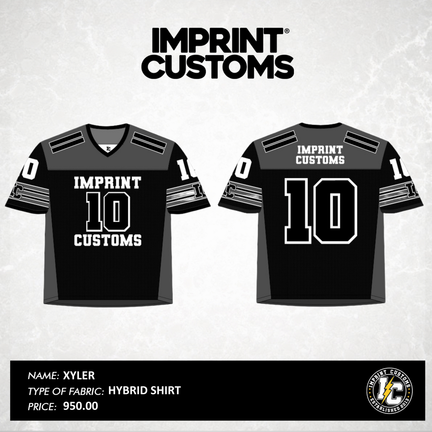 IMPRINT CUSTOMS - XYLER AIRCOOL OVERSIZED SHIRT