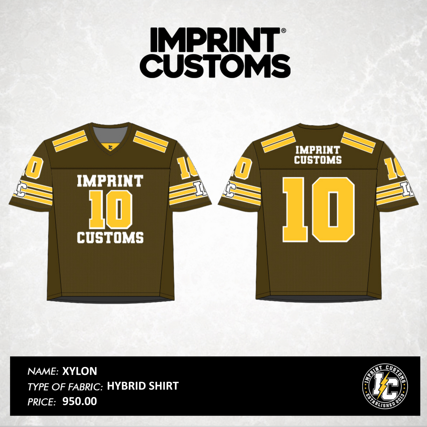 IMPRINT CUSTOMS - XYLON AIRCOOL OVERSIZED SHIRT