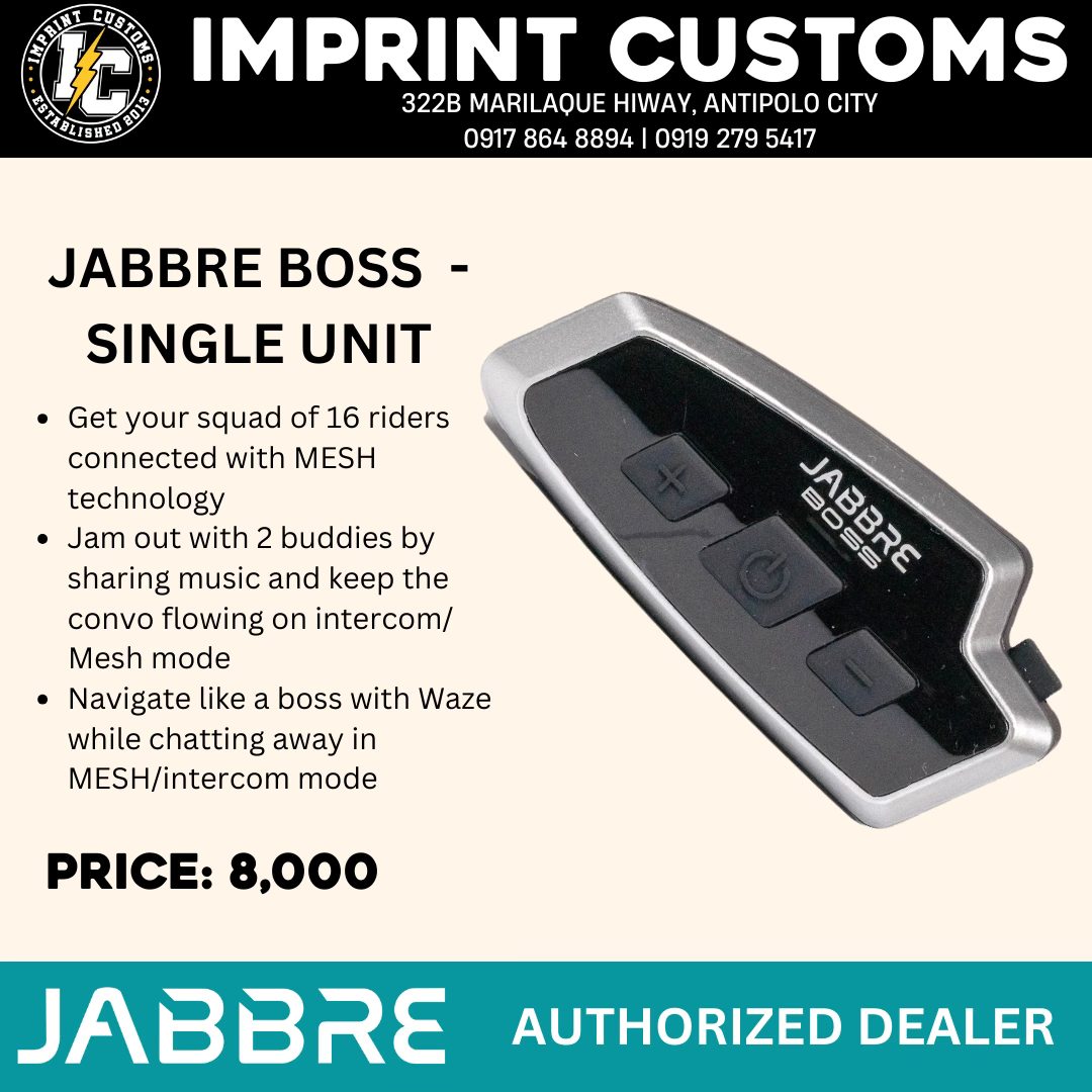 JABBRE BOSS - SINGLE UNIT