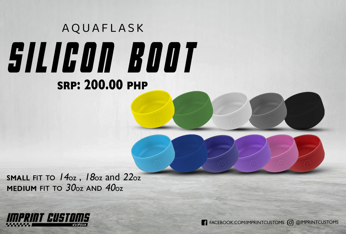AQUAFLASK SILICON BOOTH