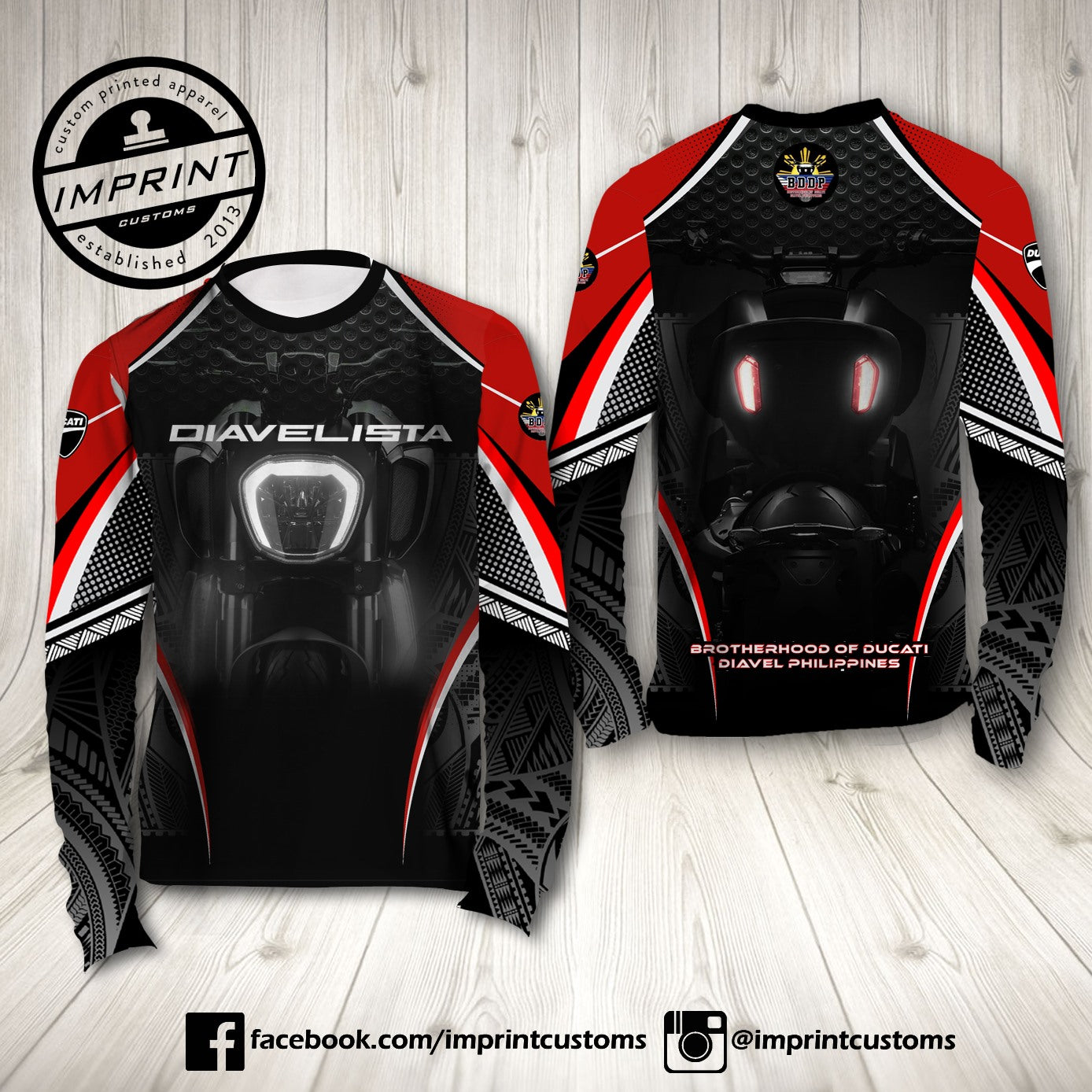 Diavelista - riding jersey