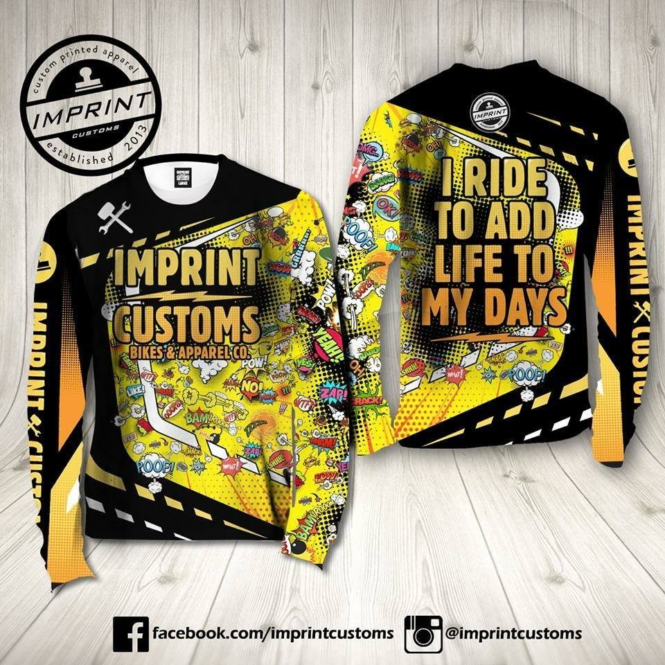 Imprint Customs Comic Riding Jersey