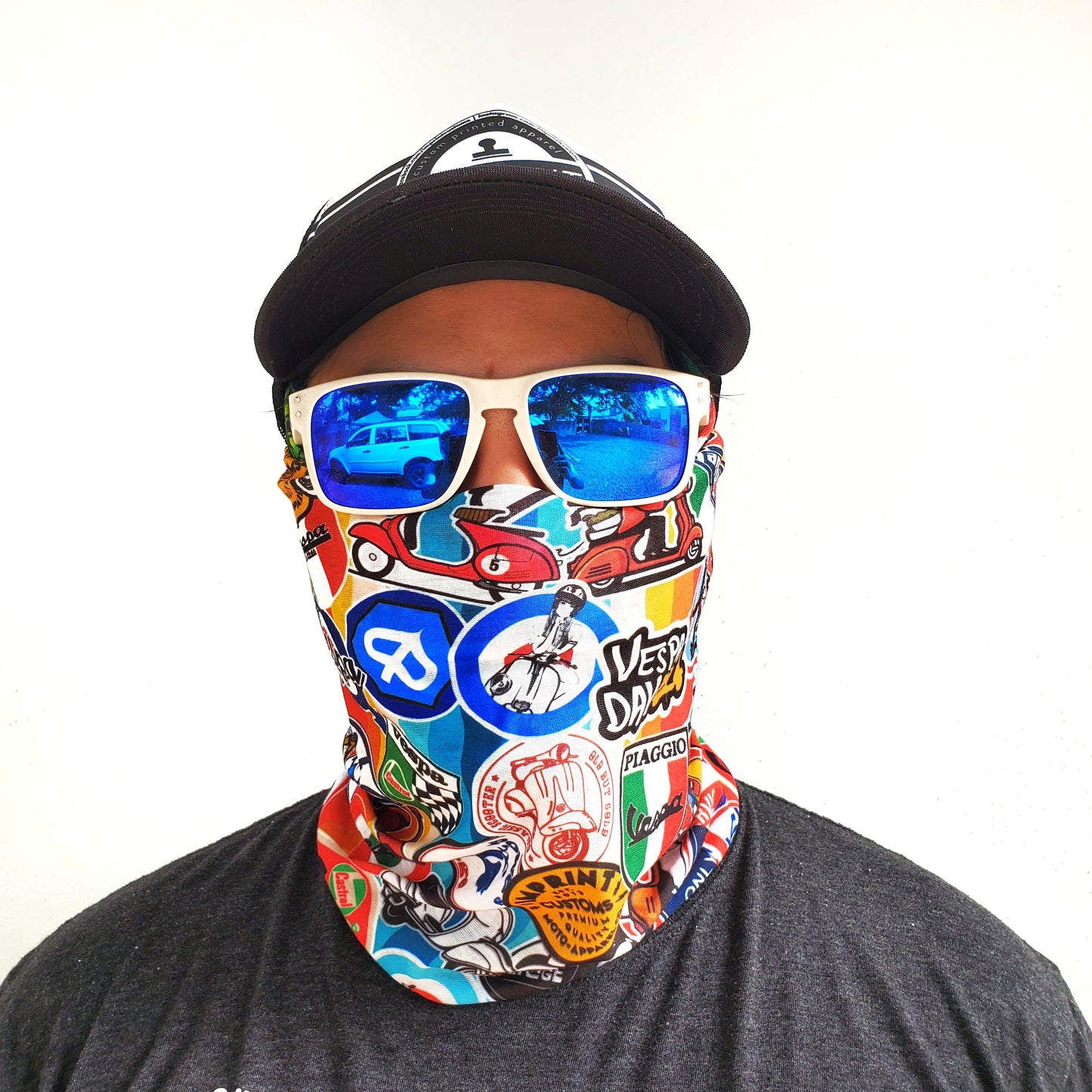 Imprint Customs - Vespa Logos Headgear
