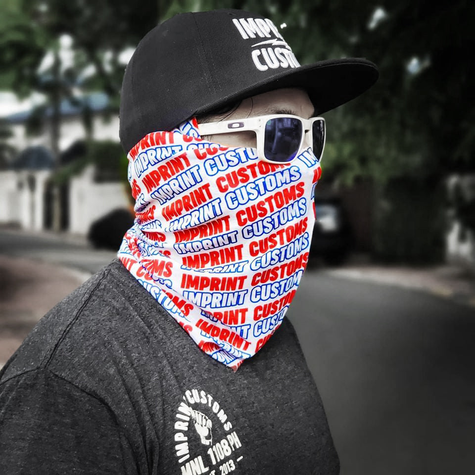 Imprint Customs - Headgear Red-Blue-White