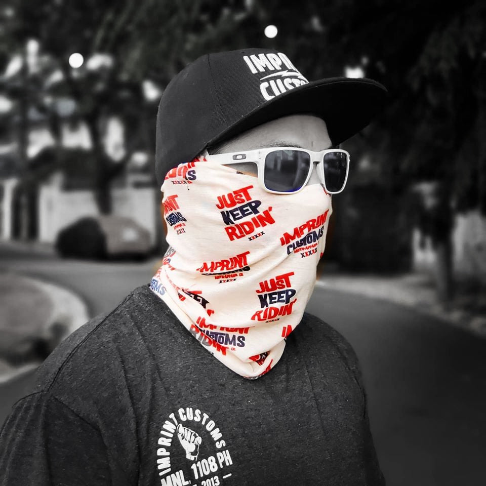 Imprint Customs - Headgear Just Keep Ridin