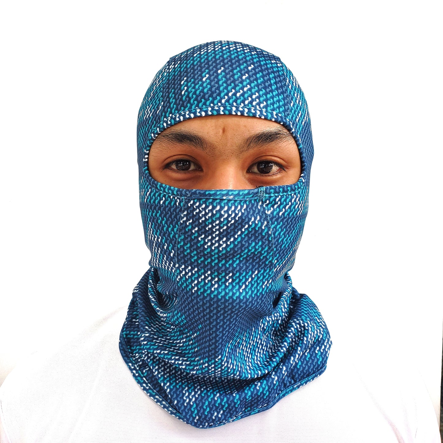 Imprint Customs - Basic Balaclava - Blue Pattern