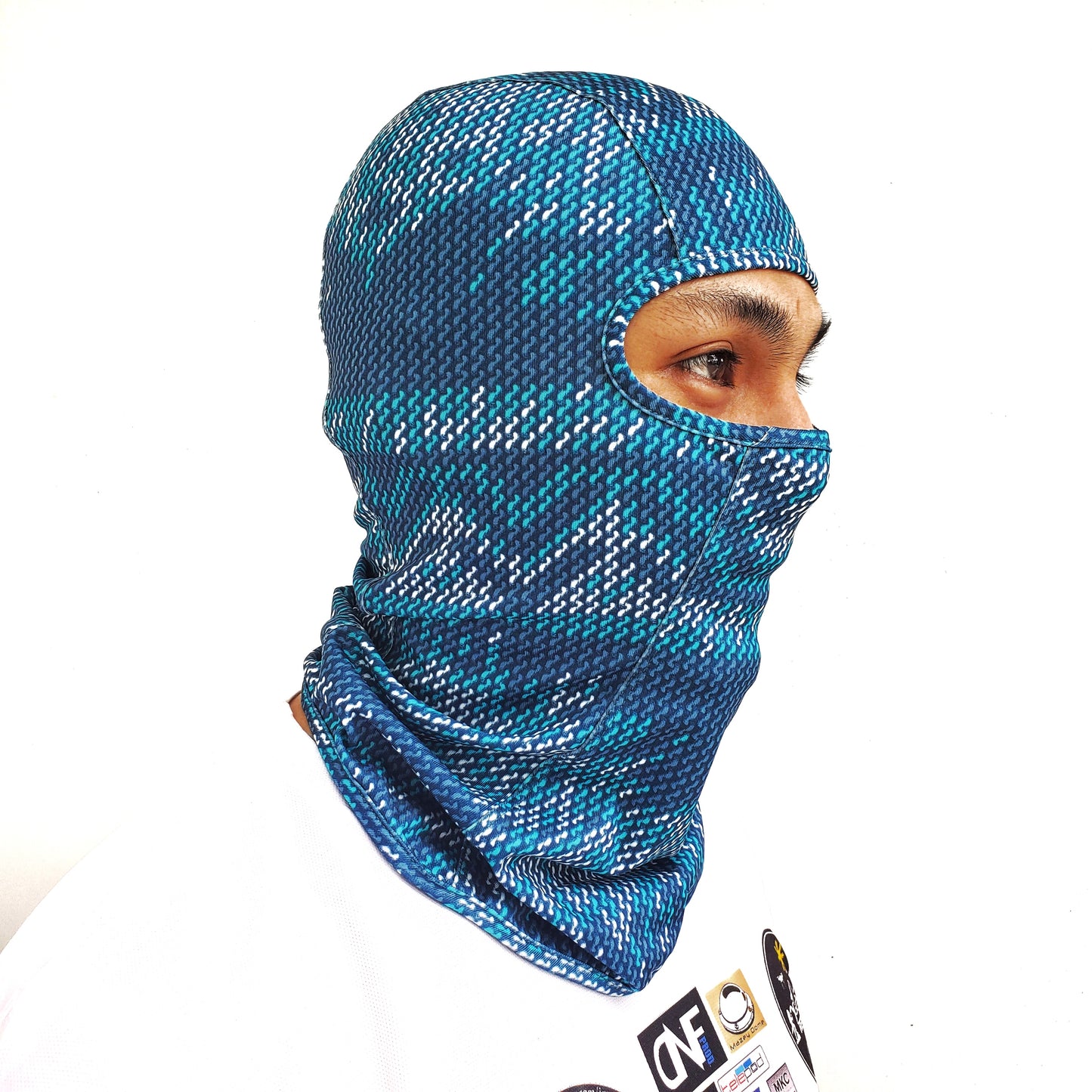Imprint Customs - Basic Balaclava - Blue Pattern
