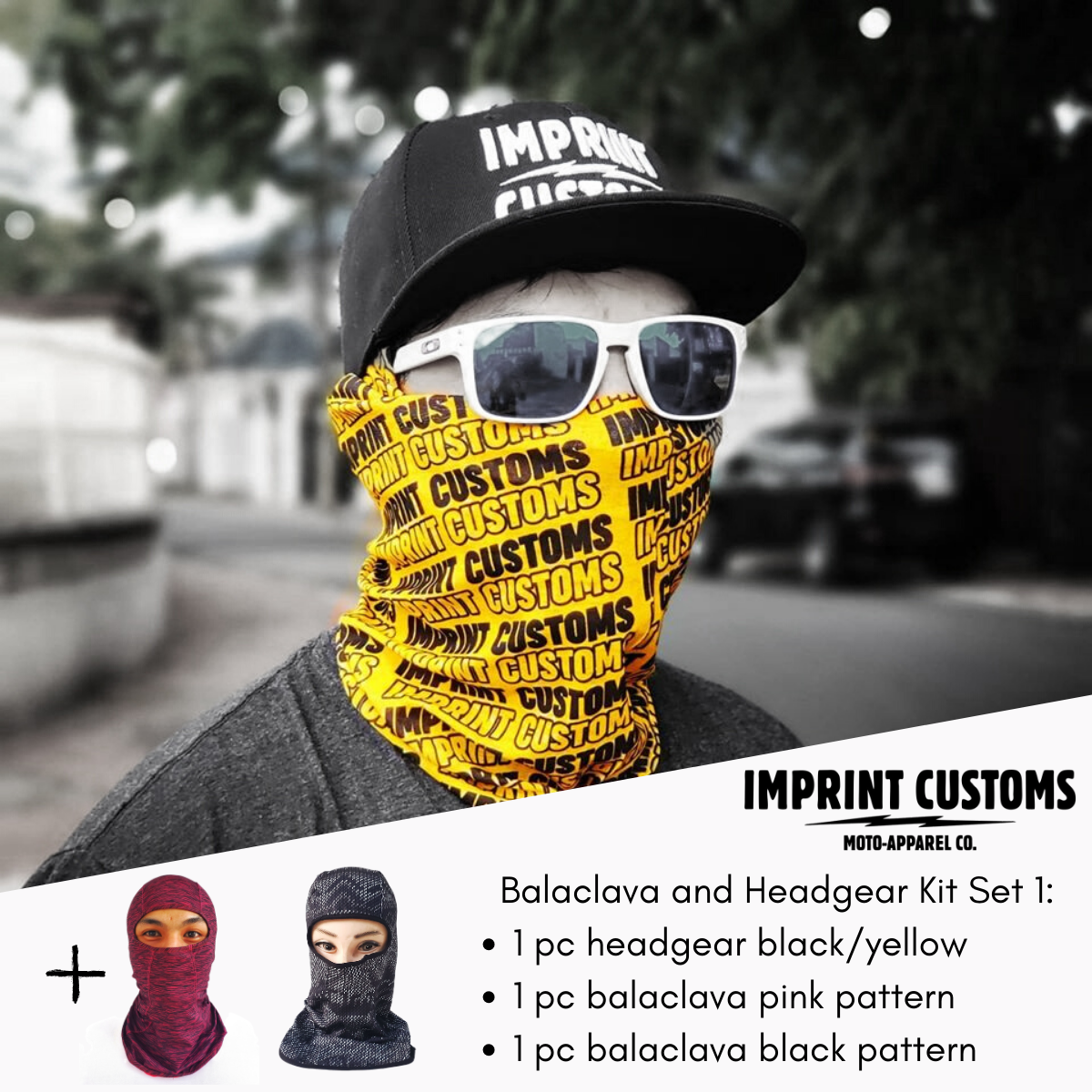 Imprint Customs - Balaclava Kit 1