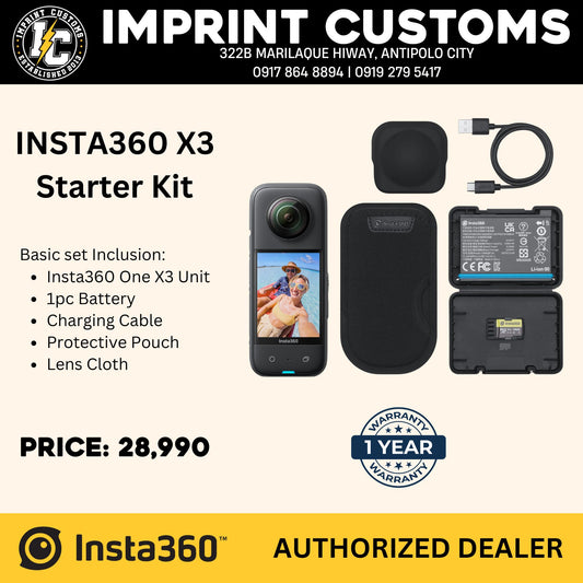 Insta360 X3 Starter Kit