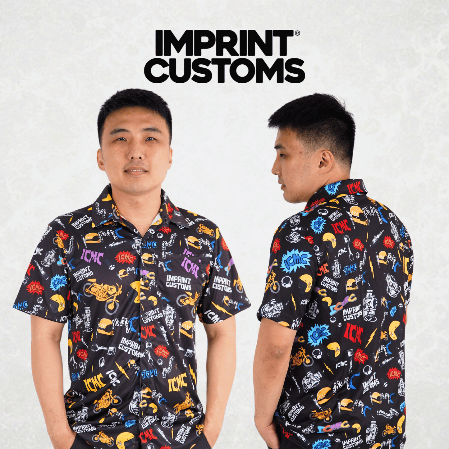 IMPRINT CUSTOMS - DENVER POLO BUTTON DOWN