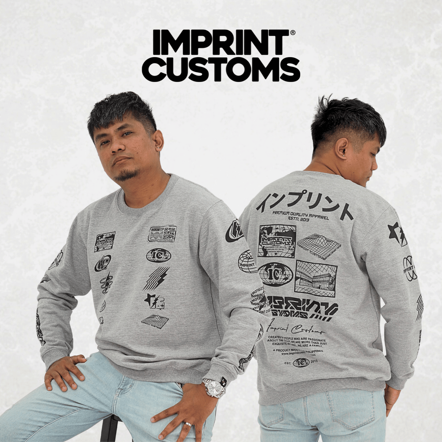 IMPRINT CUSTOMS - JAMESON GREY JACKET