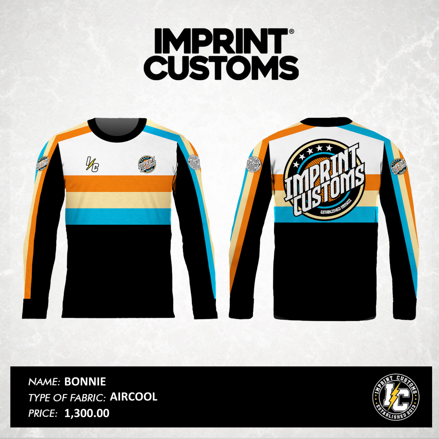 IMPRINT CUSTOMS - BONNIE RIDING JERSEY