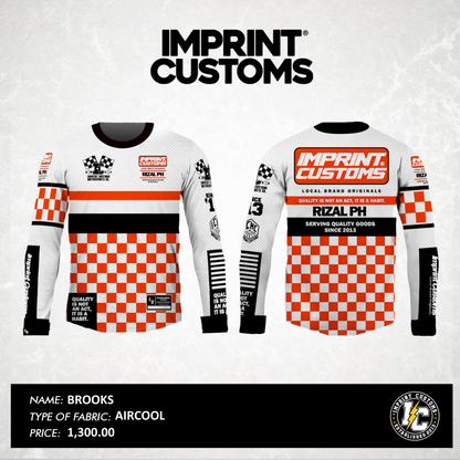 IMPRINT CUSTOMS - BROOKS RIDING JERSEY