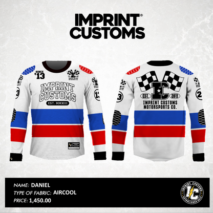 IMPRINT CUSTOMS - DANIEL RIDING JERSEY W/ PADS