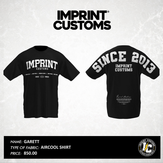 IMPRINT CUSTOMS - GARRET AIRCOOL SHIRT