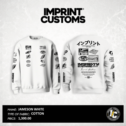 IMPRINT CUSTOMS - JAMESON WHITE JACKET