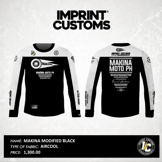 MAKINA MODIFIED BLACK RIDING JERSEY