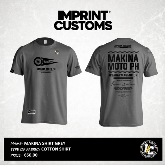 MAKINA- SHIRT GREY