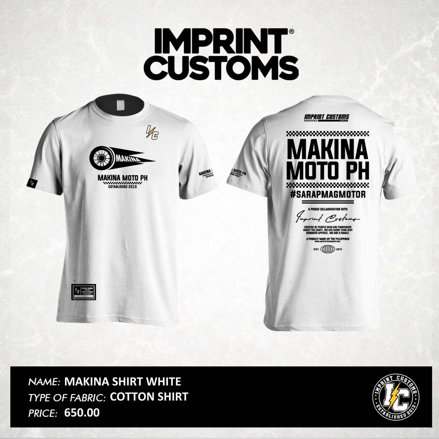 MAKINA - SHIRT WHITE