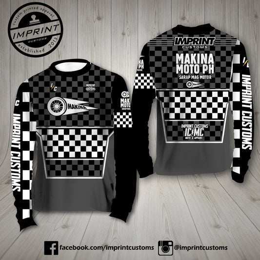 MAKINA V2 CHECKERED RIDING JERSEY