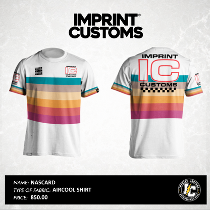 IMPRINT CUSTOMS - NASCARD AIRCOOL SHIRT