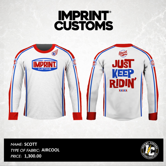 IMPRINT CUSTOMS - SCOTT RIDING JERSEY