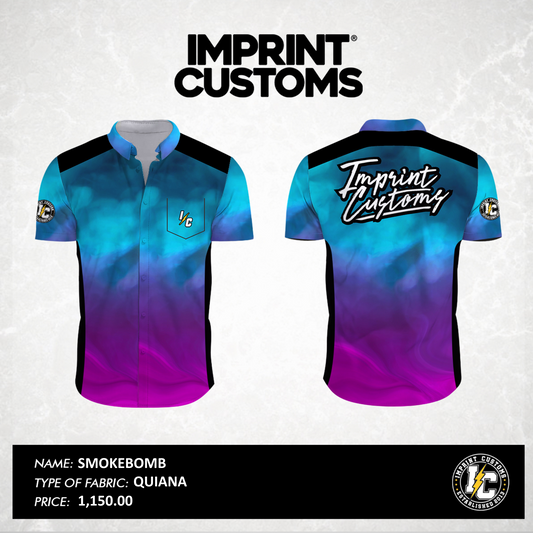 IMPRINT CUSTOMS - SMOKE BOMB POLO BUTTON DOWN