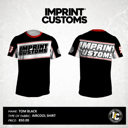 IMPRINT CUSTOMS - TOM BLACK AIRCOOL SHIRT