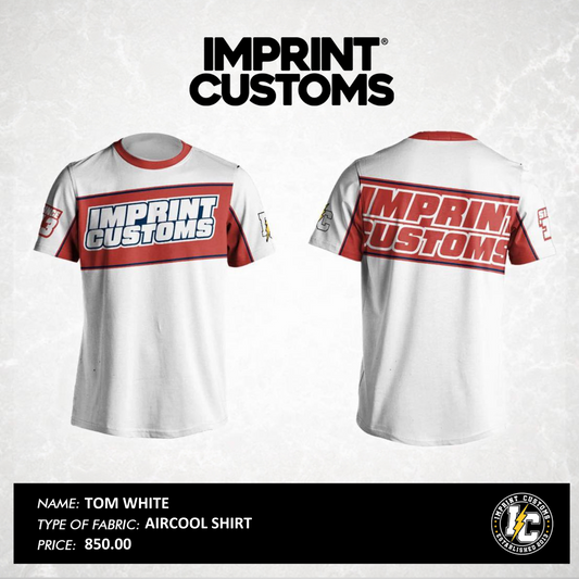 IMPRINT CUSTOMS - TOM WHITE AIRCOOL SHIRT