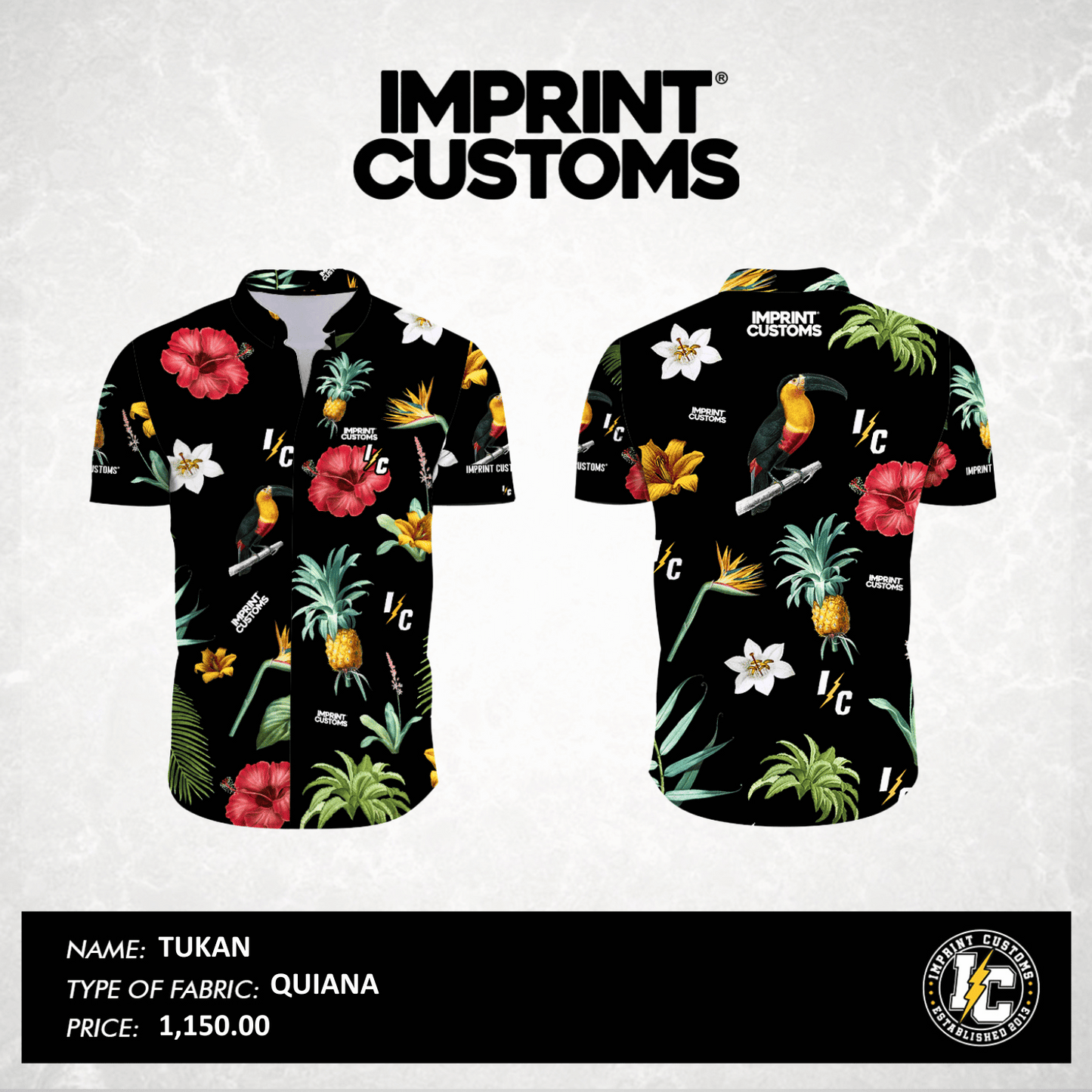 IMPRINT CUSTOMS - TUKAN POLO BUTTON DOWN