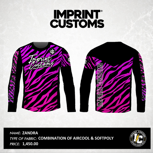 IMPRINT CUSTOMS - ZANDRA HYBRID RIDING JERSEY