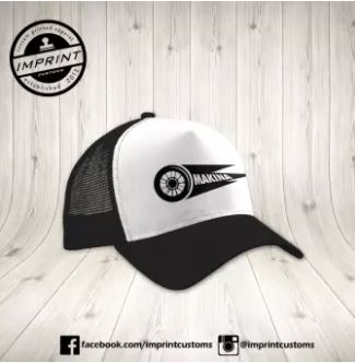 MAKINA TRUCKER CAPS - BLACK & WHITE