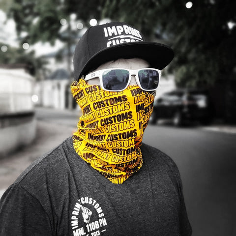 Imprint Customs - Headgear Black/Yellow